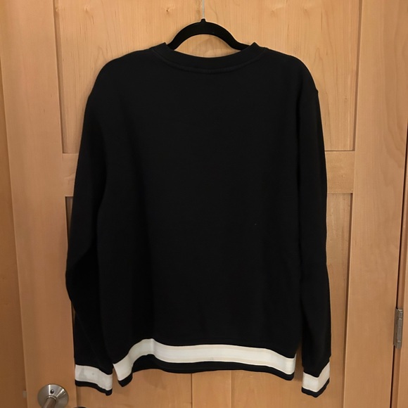 Milwaukee Bucks Black Crewneck Size S oversized - Picture 4 of 5